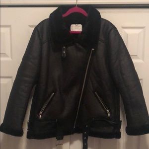 Double faced Biker Jacket. Worn only once!